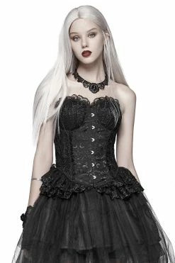 Broken Ballet Gothic Corset -Goth Accessories Sales 05859 1800x1800