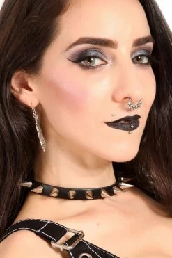 Painful Puppy Love Spiked Collar -Goth Accessories Sales 0kLyTSEg 1800x1800