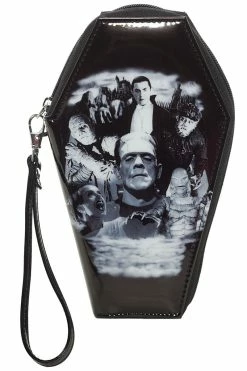 Monster Collage Coffin Wallet