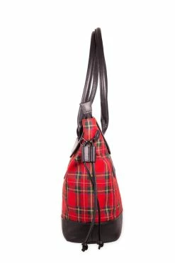 Calum Tartan Bag -Goth Accessories Sales 1594017410BG34179RED3 1800x1800