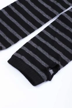 Emo Striped Arm Warmers [BLACK/GREY] -Goth Accessories Sales 16461273612158c228657ad5be9372c02094d3847d 1800x1800
