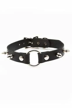 Deadly To Touch Spike Choker