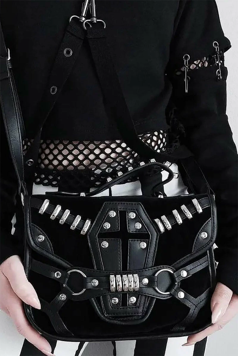 Velvet Coffin Creeps Bag 2 Velvet Coffin Creeps Bag - Image 2