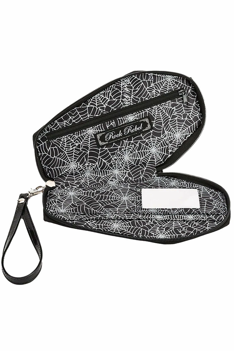 Edward Scissorhands Fleur De Lis Coffin Wallet 2 Edward Scissorhands Fleur De Lis Coffin Wallet - Image 2