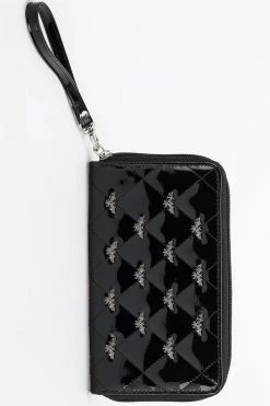 Black Studded Bats Wallet -Goth Accessories Sales 4565645 1800x1800