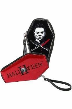 Halloween Michael Myers Glitter Coffin Wallet
