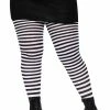 Striped Tights [Plus Size]