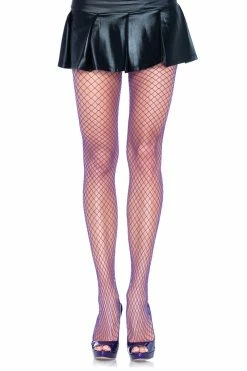 Diamond Net Fishnet Tights [Multiple Colors Available] -Goth Accessories Sales 900305322 main 1800x1800