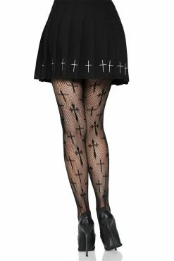 Worship Me Cross Net Tights 6 Worship Me Cross Net Tights -Goth Accessories Sales 9753 02 001copy 63295a3b 0382 475b b975 746fdafa1637 1800x1800