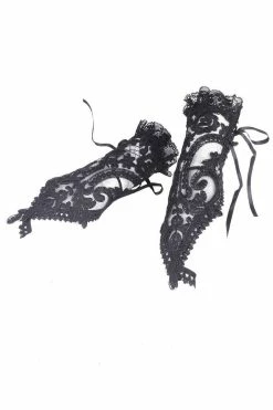 Black Magic Gothic Gloves -Goth Accessories Sales AGL009 201 1800x1800