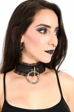 Burlesque Bondage Choker 5 Burlesque Bondage Choker -Goth Accessories Sales B0cqSyJQ 1800x1800