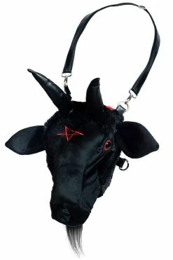 Goathead Baphomet Plush Purse Bag -Goth Accessories Sales BGGHP 3 0886a57f 1985 4c90 8f7d 62791cc13905 1800x1800