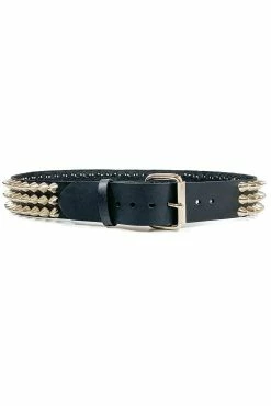 Chaos Cone Stud Belt [3 Rows] -Goth Accessories Sales BT153L 4 1024xcopy 1800x1800