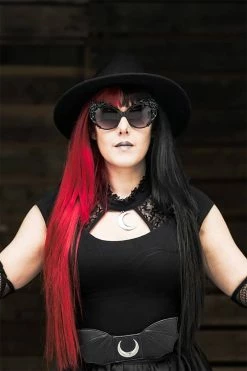 Moon Bat Wings Belt -Goth Accessories Sales Bat Belt Goth 1800x1800