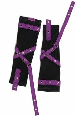 Tripp NYC Multi Eyelet Armwarmers -Goth Accessories Sales CE5223 BLKPURP FLAT 1000x 46790f8a 6dab 4c25 a05c 1dc3d792f9c6 1800x1800
