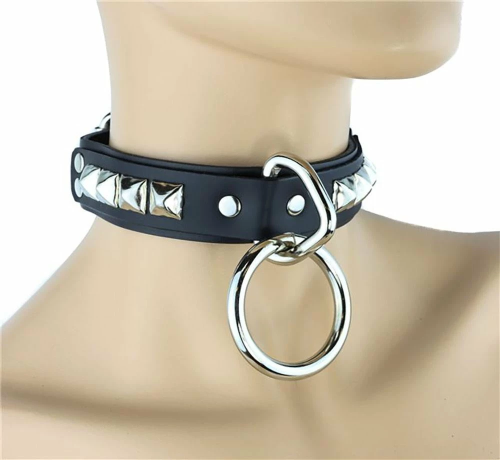 Punk Drunk Love Bondage Collar 1 Punk Drunk Love Bondage Collar