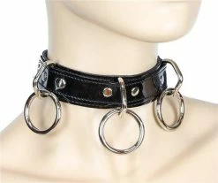 Oh My Goth 3-Ring Collar -Goth Accessories Sales CK120 p.black c79d80a6 5817 4445 ad2e a8b675809c9b 1800x1800
