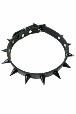 Black Soul Collar [Black Spikes] -Goth Accessories Sales CK167 BS 4 1024x dced9926 a048 441a b3bb de74479c838d 1800x1800