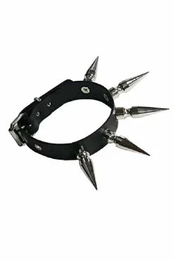 GO AWAY Giant Spiked Choker -Goth Accessories Sales CKSS 1 1 1800x1800