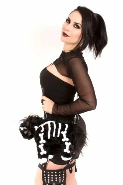 Black Unicorn Skeleton Purse -Goth Accessories Sales CatalystUnicornBag 05 1800x1800