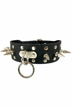 Beast Unleashed Spiked Collar -Goth Accessories Sales FCK275 1024x 94c1e499 c52c 48e7 9532 26696c24de6e 1800x1800