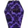 Damask Coffin Backpack [PURPLE]