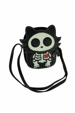 Dead Cat Shoulder Bag -Goth Accessories Sales Goth Cat Purse 1800x1800
