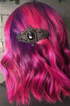 Horns Barette Hairclip -Goth Accessories Sales Gothic Hair Piece 1800x1800