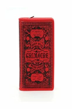 Grimoire Book Of Spells Wallet