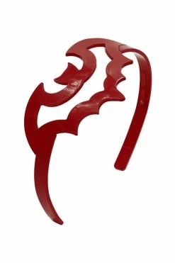 Bat Outline Headband [RED]