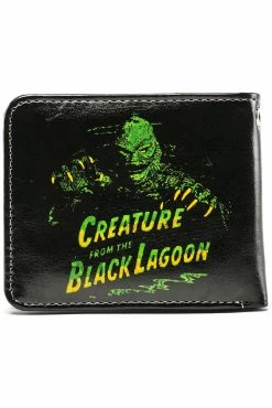 Creature From The Black Lagoon Bifold Wallet -Goth Accessories Sales Horror Gothic Bifold Wallet 1800x1800