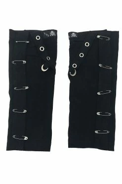 Tripp NYC Safety Pin Goth Arm Warmers -Goth Accessories Sales IMG 3464 1800x1800