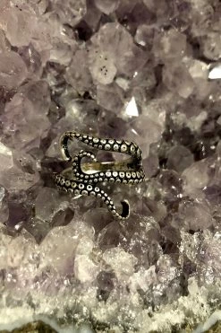 Pirate's Curse Tentacles Ring [Silver] -Goth Accessories Sales IMG 3669 1800x1800