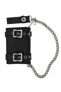 Buckle Trouble Chain Wallet 10 Buckle Trouble Chain Wallet -Goth Accessories Sales IMG 4596 1800x1800