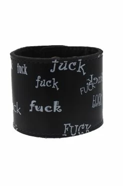 Foul Mouth Cuff Bracelet -Goth Accessories Sales IMG 4651 1800x1800