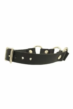 Triple Threat O-Ring Collar -Goth Accessories Sales IMG 4874 1800x1800