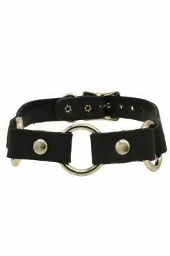 Triple Threat O-Ring Collar -Goth Accessories Sales IMG 4886 1800x1800