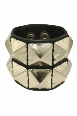 Basket Case Pyramid Stud Bracelet