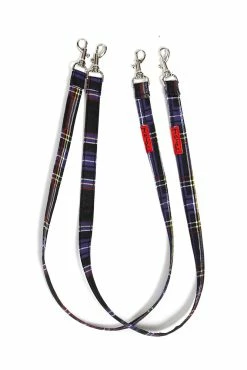 Tripp NYC Bondage Straps - Plaid [Multiple Colors Available] -Goth Accessories Sales IS5013P PURPPLD FLAT 1800x1800