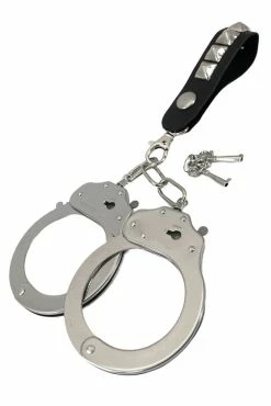 Handcuff Studded Belt Loop