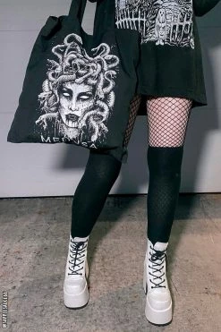 VampireFreaks Mystery Canvas Tote Bag -Goth Accessories Sales MEDUSA a69b9f39 6c8b 485c bc3e e344096182ac 1800x1800