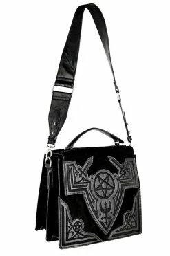 Amaris Purse -Goth Accessories Sales Occult Leather Shoulder Sling Bag 1800x1800