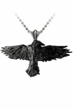 Black Raven Necklace