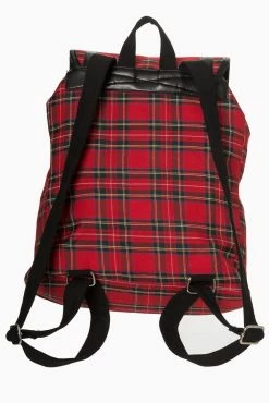 Punk Allegiance Backpack -Goth Accessories Sales Punk Plaid Bag 1800x1800