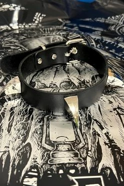 Claws Out Choker [3 Spikes] -Goth Accessories Sales Punkrock Collar 1800x1800