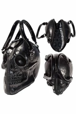 Skull Collection Handbag [BLACK]