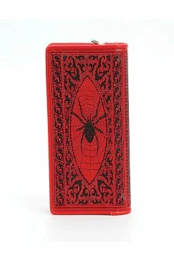 Grimoire Book Of Spells Wallet -Goth Accessories Sales Spider Wallet 1800x1800