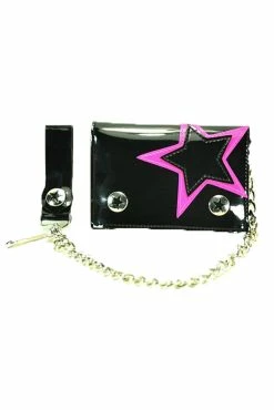 Night Star Chain Wallet -Goth Accessories Sales WST102BK Copy 500x 532ae565 2954 43b9 b18b ff69ad65a91e 1800x1800