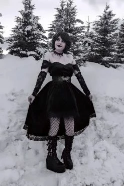 Bat Elastic Waist Belt [SILVER BAT] -Goth Accessories Sales Womens Gothic Accessories 1800x1800