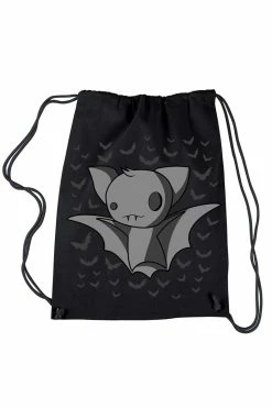 Baby Bat Bag [Multiple Styles Available] -Goth Accessories Sales baby bat drawstring backpackcopy 1800x1800